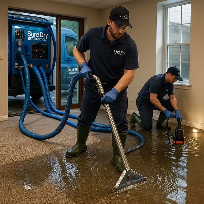 Water Extraction and Removal process in Bluefield, VA